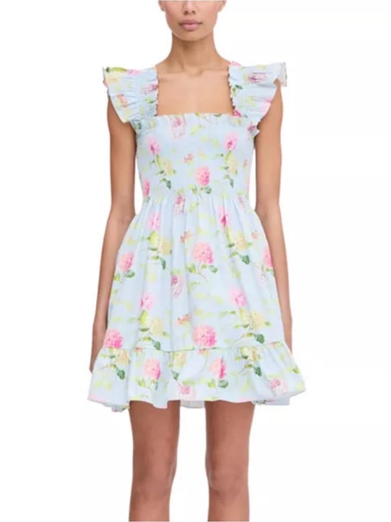 Hill House Dresses & Skirts - Hill House Elizabeth Mini Nap Dress in Hydrangea Chintz - XS